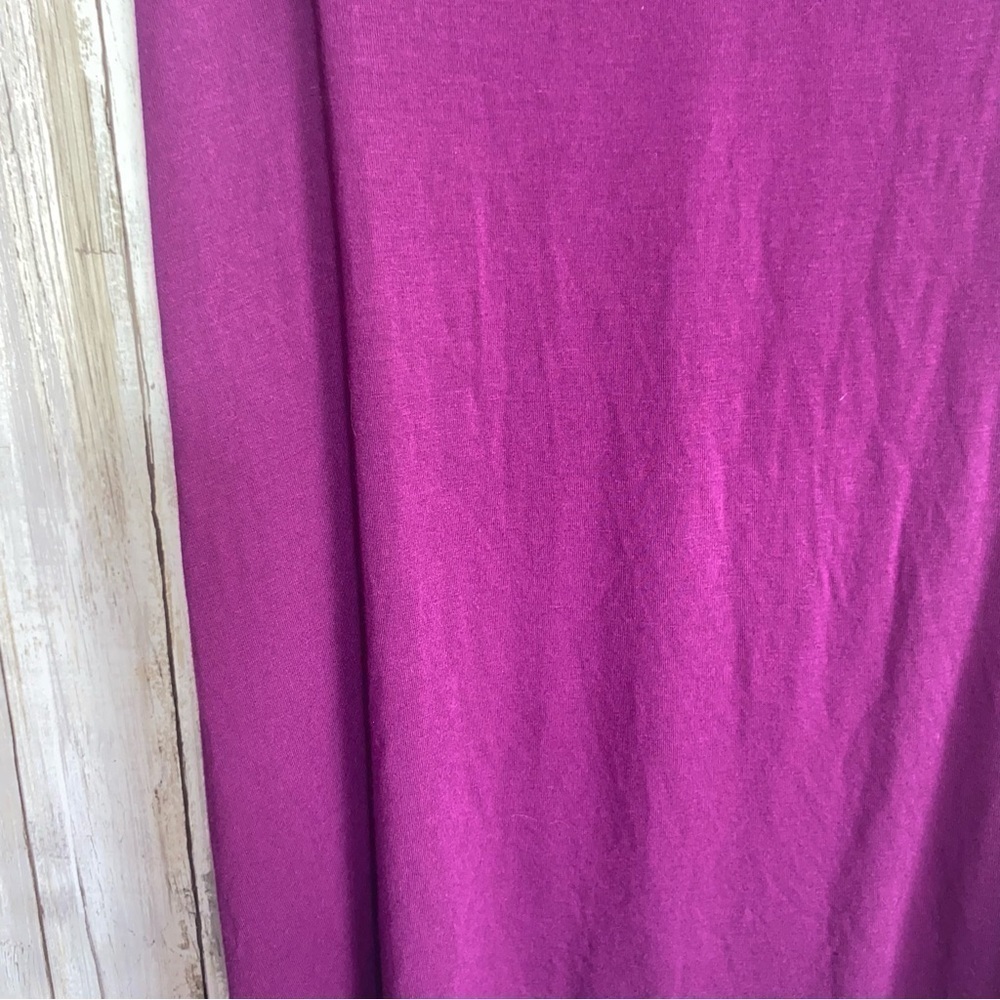 Lane Bryant Fitted Stretch Cami Tank Top Dark Purple Women’s 26/28 Plus Size - Picture 6 of 7